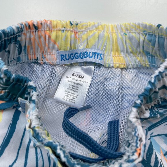 Rugged Butts Toddler Boys Floral Swim Trunks - Picture 4 of 5